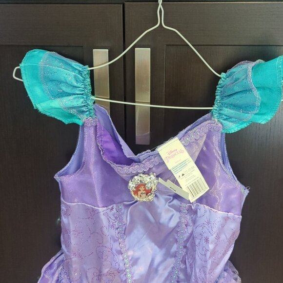Disney Mermaid Ariel Kids Costume - Purple and Teal - Size M 8-10 NWT - Picture 3 of 4